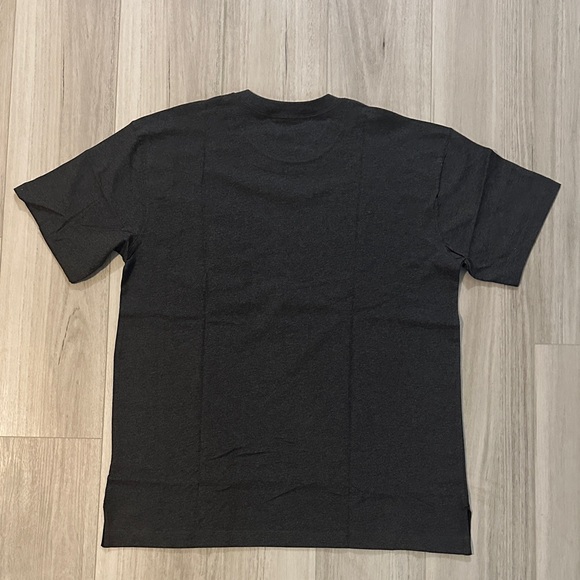 Men’s Carhartt Heathered Charcoal Cotton Pocketed Short Sleeve Tee - Picture 9 of 10